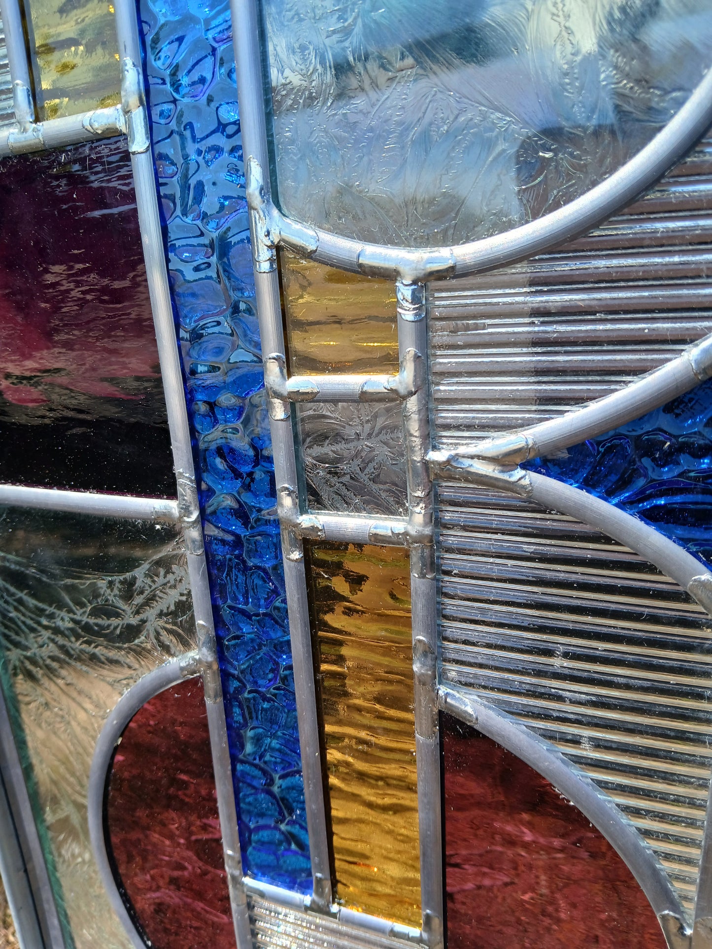 Art Deco Garden Stake 20