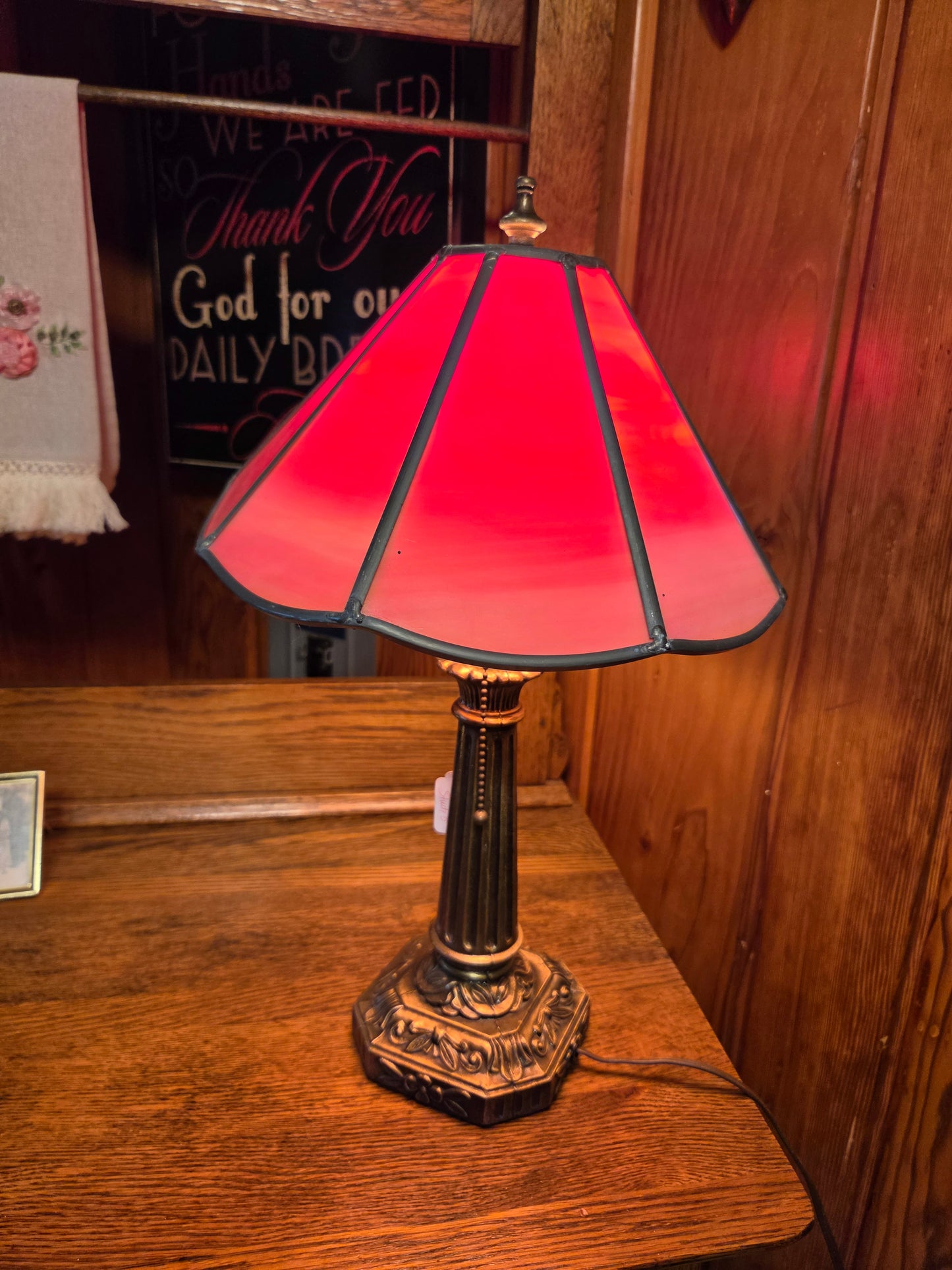 Stained glass lamp 1