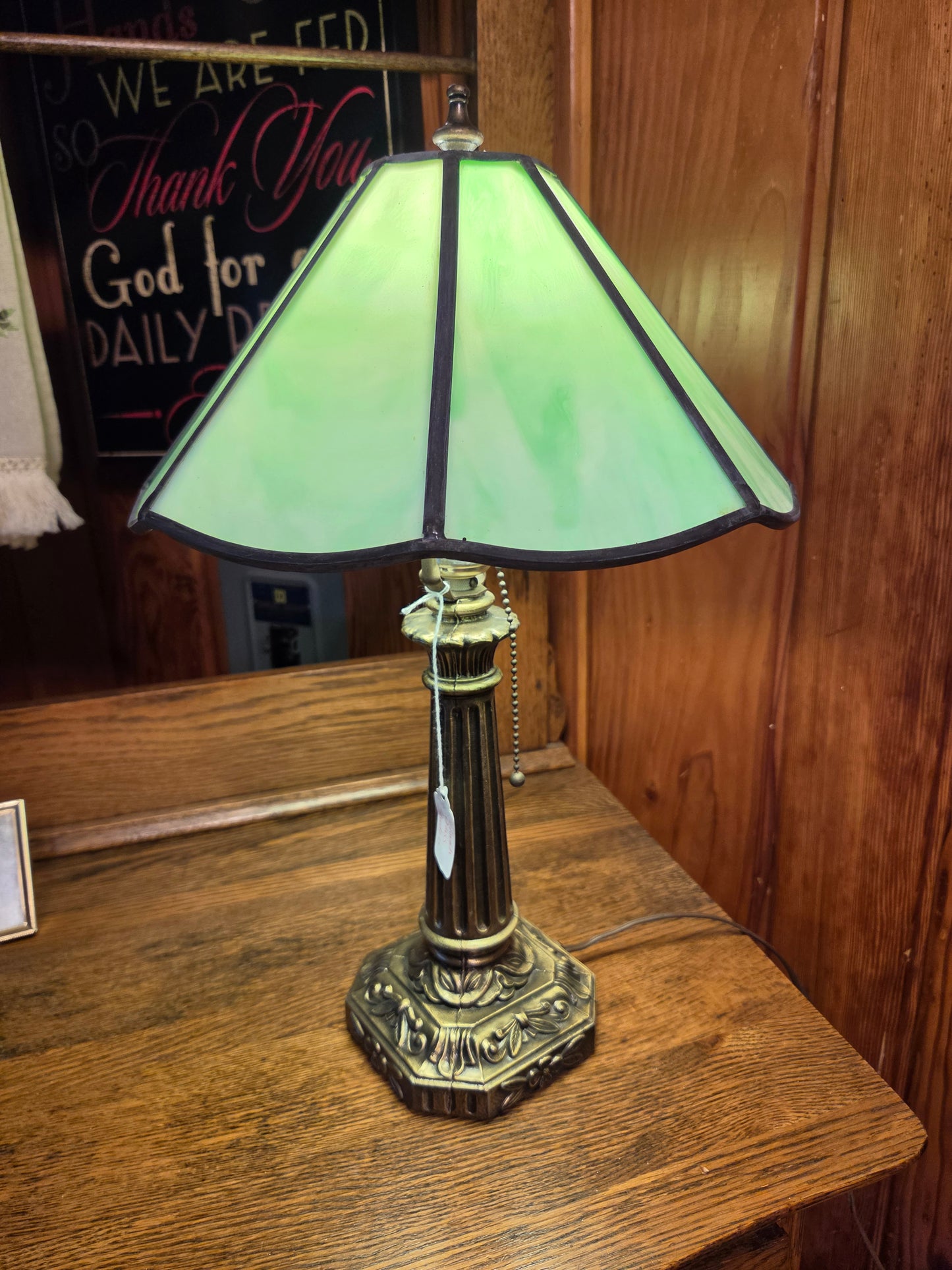 Stained glass lamp 4
