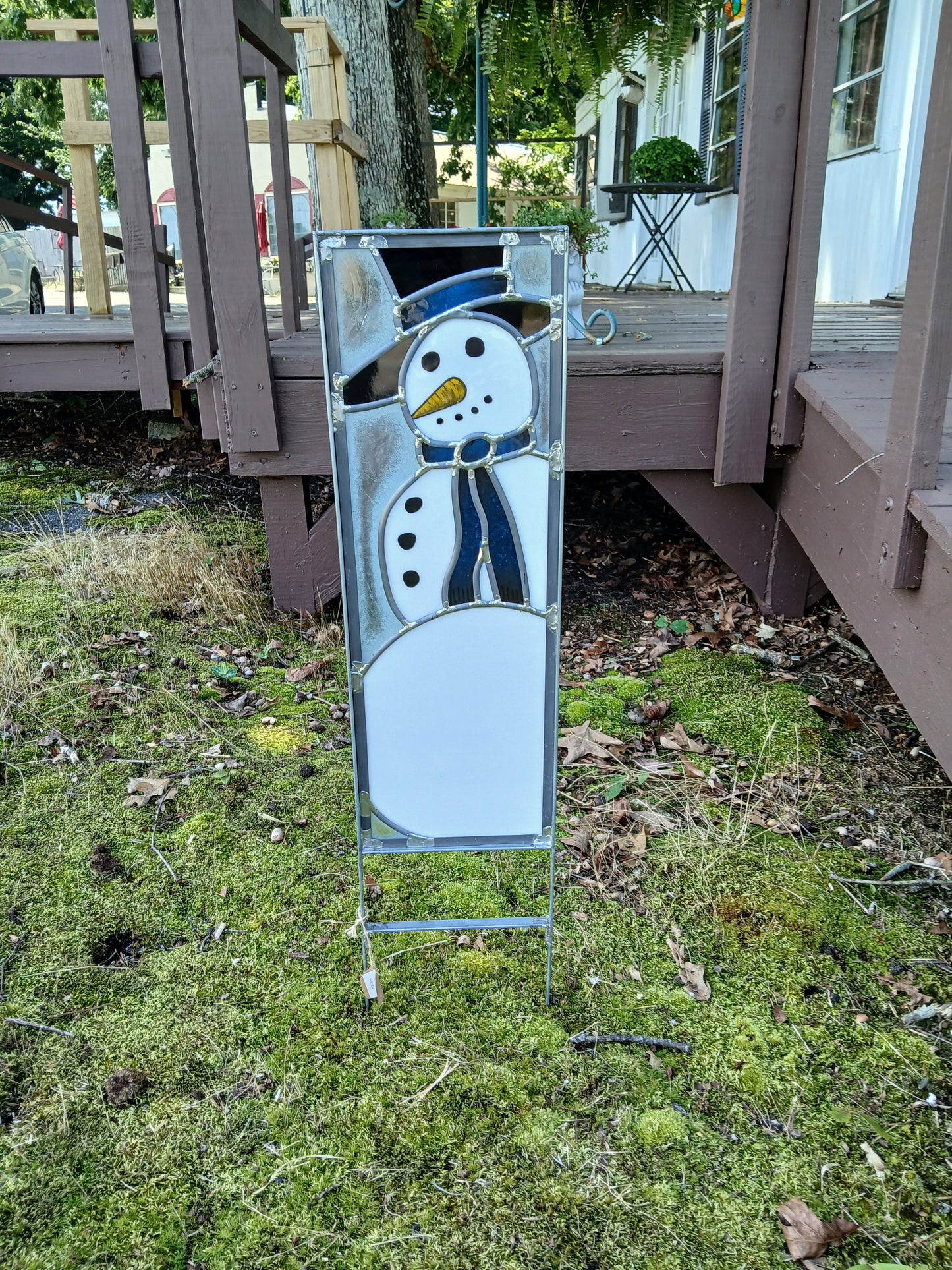 Snowman Garden Stake