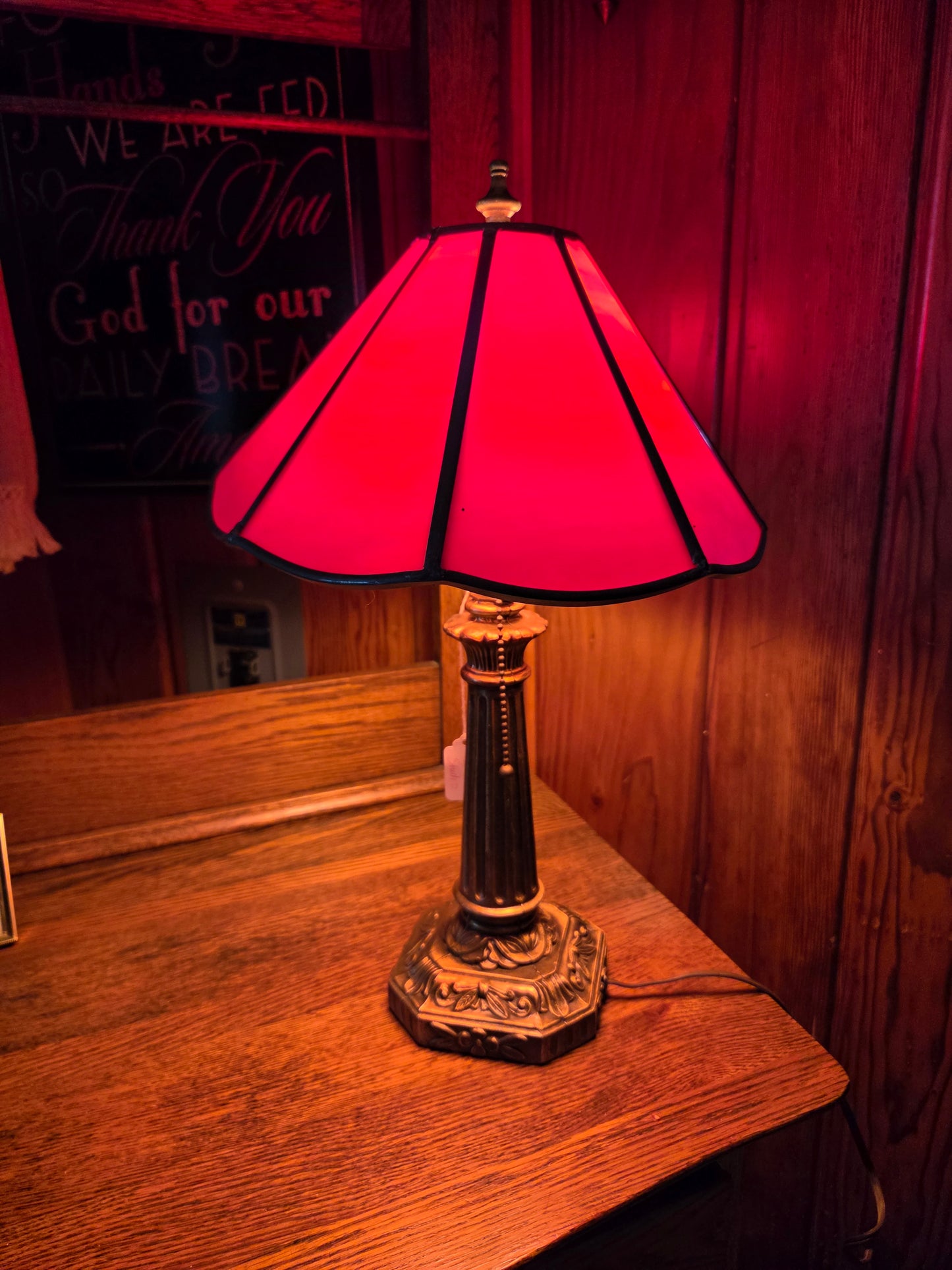 Stained glass lamp 1