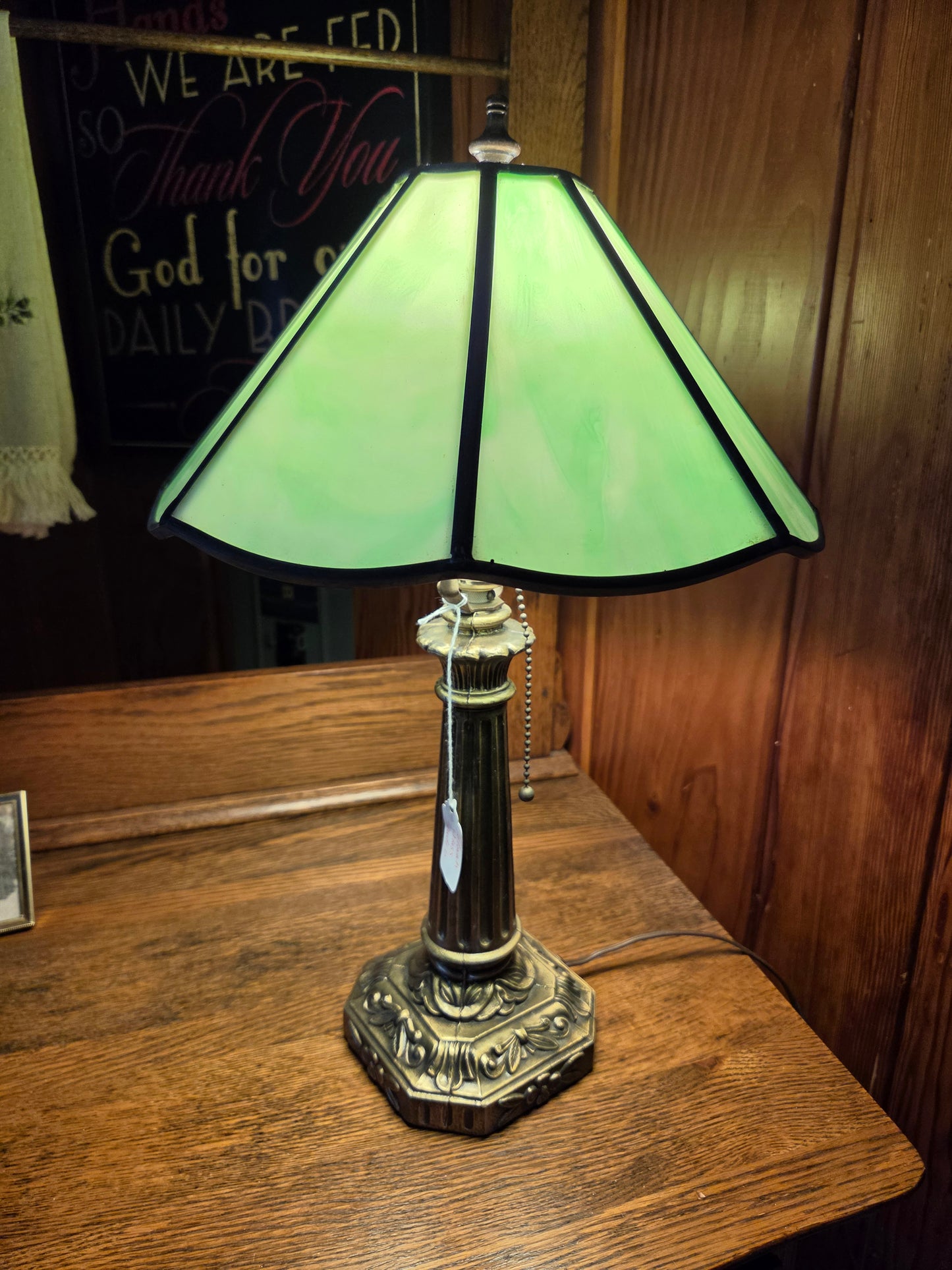 Stained glass lamp 4